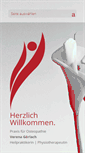 Mobile Screenshot of osteopathie-giessen.de