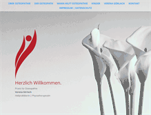 Tablet Screenshot of osteopathie-giessen.de